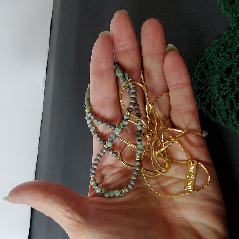 JANE MARIE NWOT goldtone necklace - Picture 5 of 8